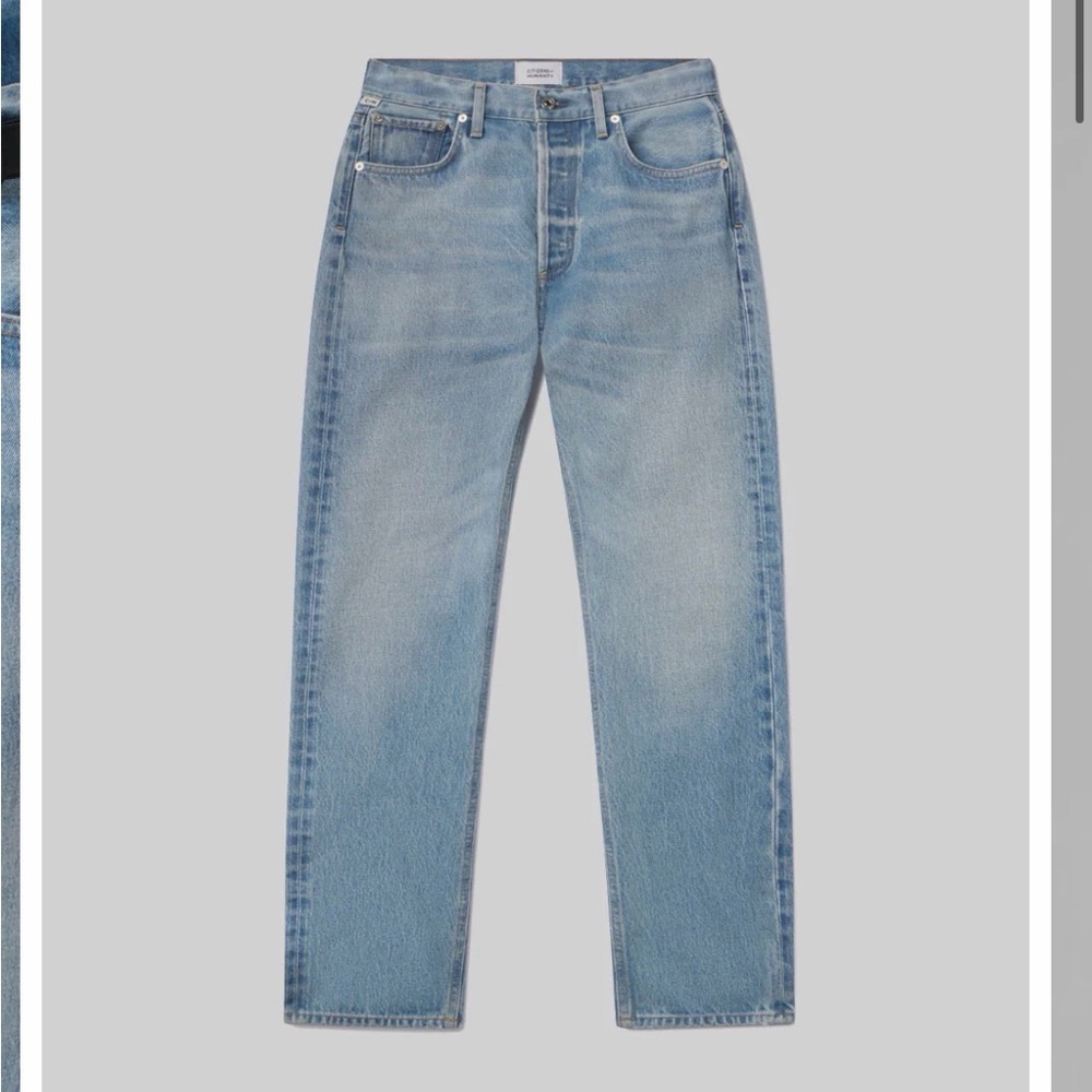 Citizens Of Humanity Light Blue Straight Jeans